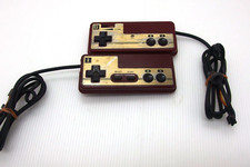 Famicom Controllers Pair parts Lot official Nintendo NES Japan 2