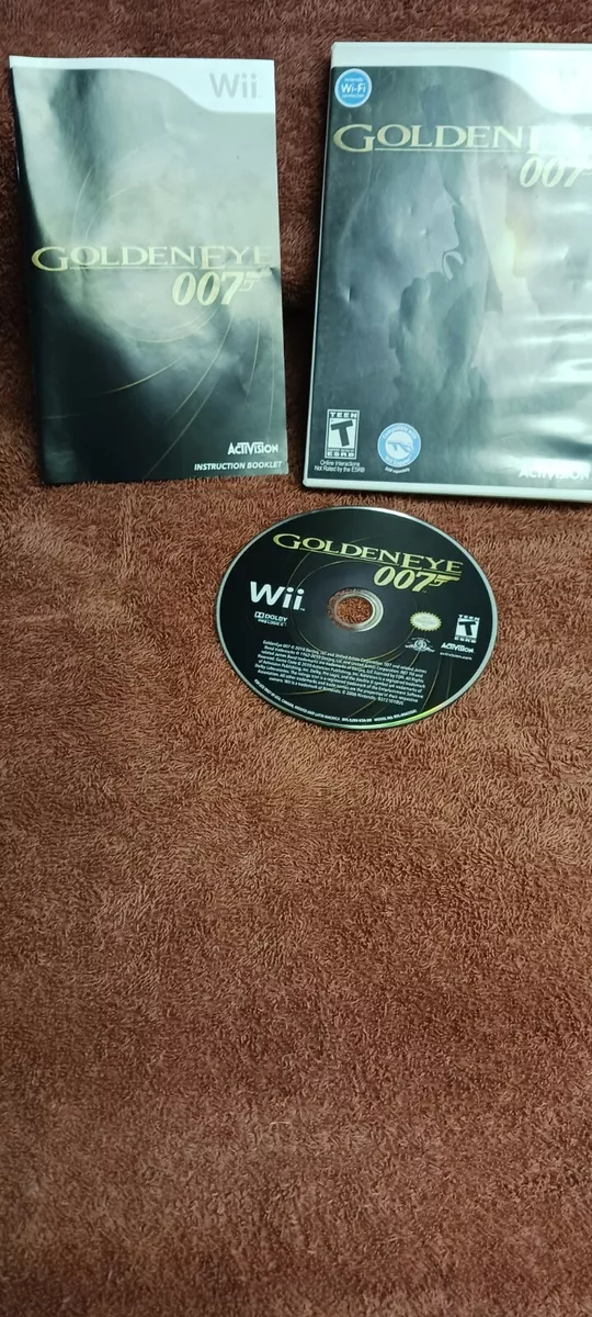 GoldenEye 007 Game Complete! Nintendo Wii Golden Eye