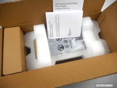 HP 684532-B21 Platinium 1500W Netzteil, PSU für ConvergedSystem, SL270 Gen8, NEU