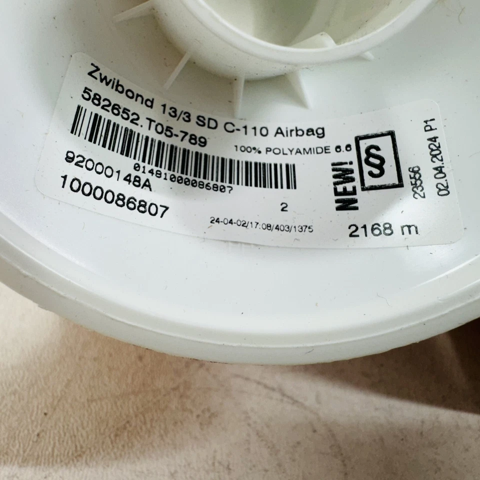 3 Pack - Gutermann Zwibond 13/3 C-110. 100% Polyamide. Top Thread for Airbags - Image 4 of 4