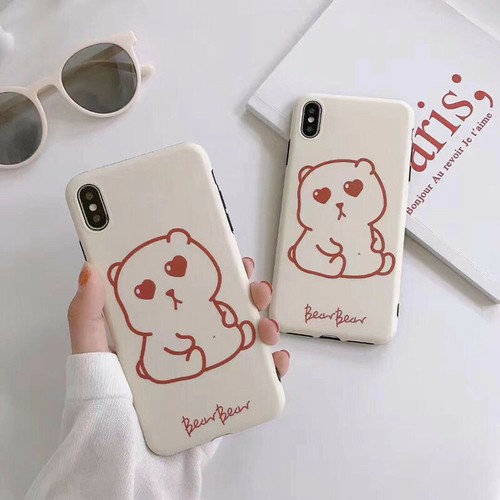 Korean Style Iphone 11 11 Pro Max Case Cute Bear Iphone 11 Case For Girl Ebay