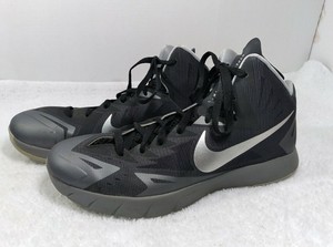 Nike Lunarlon Hyperquickness 652777-004 Black Silver Shoes Mens 13 | eBay