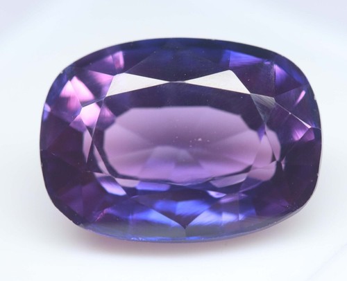 Pierre Précieuse Tanzanite Naturelle Violette 7 Carats - Coussin Carré Taillee Excellent - Inde