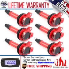 6 Pack High Performance Ignition Coil For Ford Explorer 3.5L V6 2011-2017 UF553