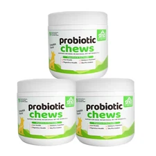 3 PACK Aonai Probiotic Chews For Dog Healthy Digestive Support Soft Chews