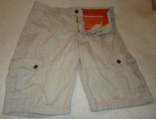 Urban Pipeline Boy  s Cargo Shorts size 16/18M Beige Max flex Waist