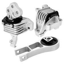 3PCS Engine and Transmission Mounts Set Compatible with 2014-2021 Cherokee, 2...