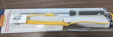 REED INSTRUMENTS Digital Thermometer & Probe: 932 ° F R2930