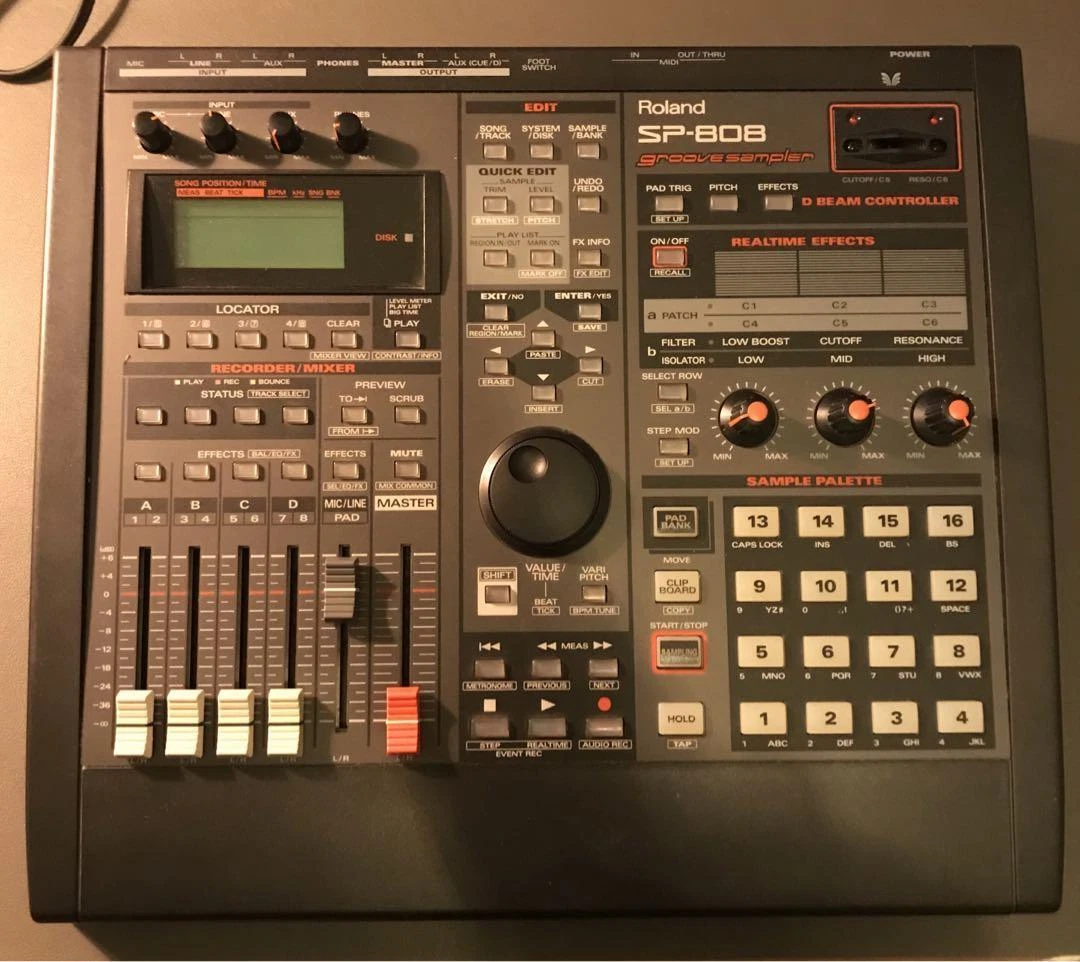 Roland SP-808 Groove Sampling Machine Recorder Groove Sampler Drum Groove