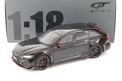 GT-Spirit 1/18 Audi A6 RS6 ABT Avant C8 2021 Night Black