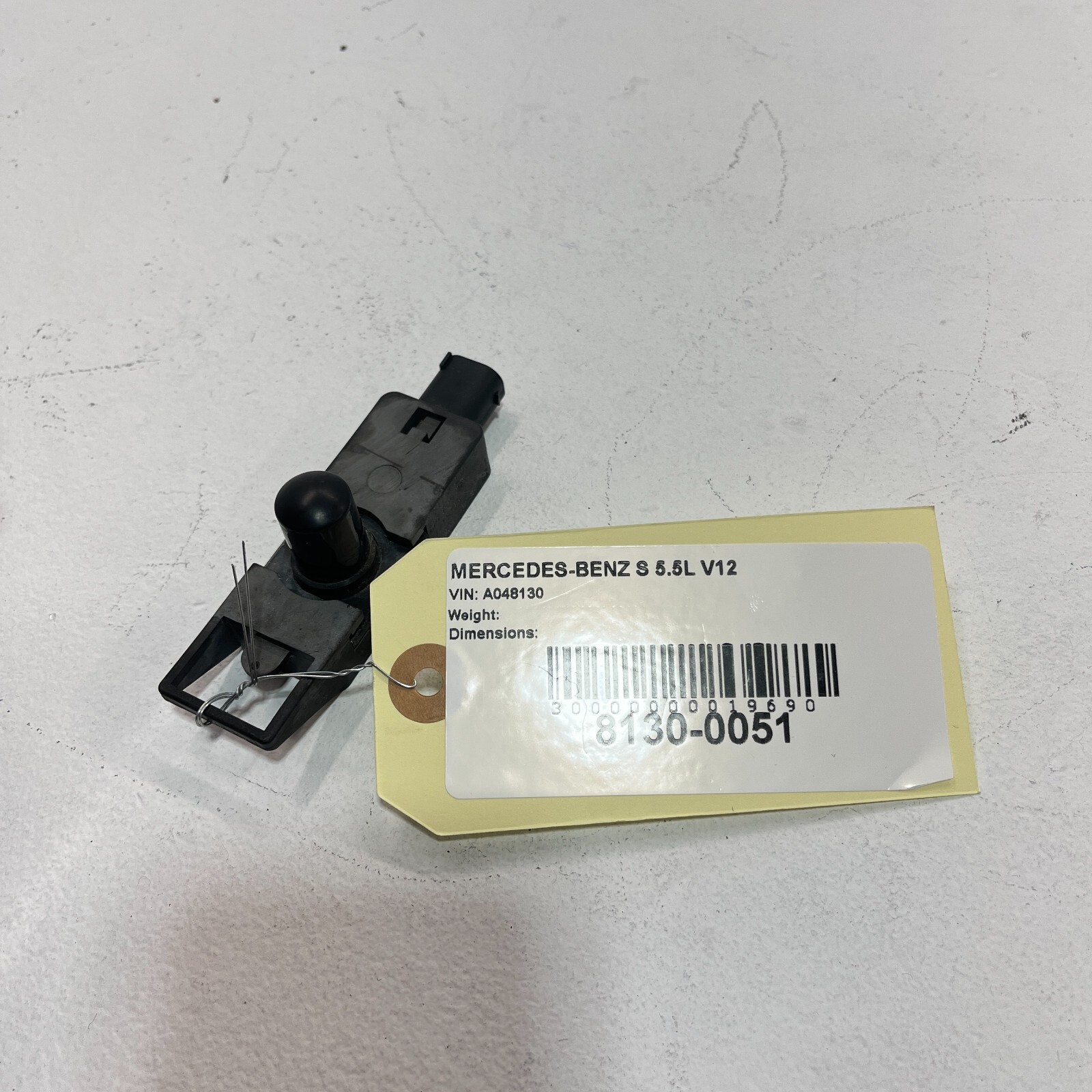 06 MERCEDES Sl500 R230 Thermo Control Light Sensor A2118700110 for  