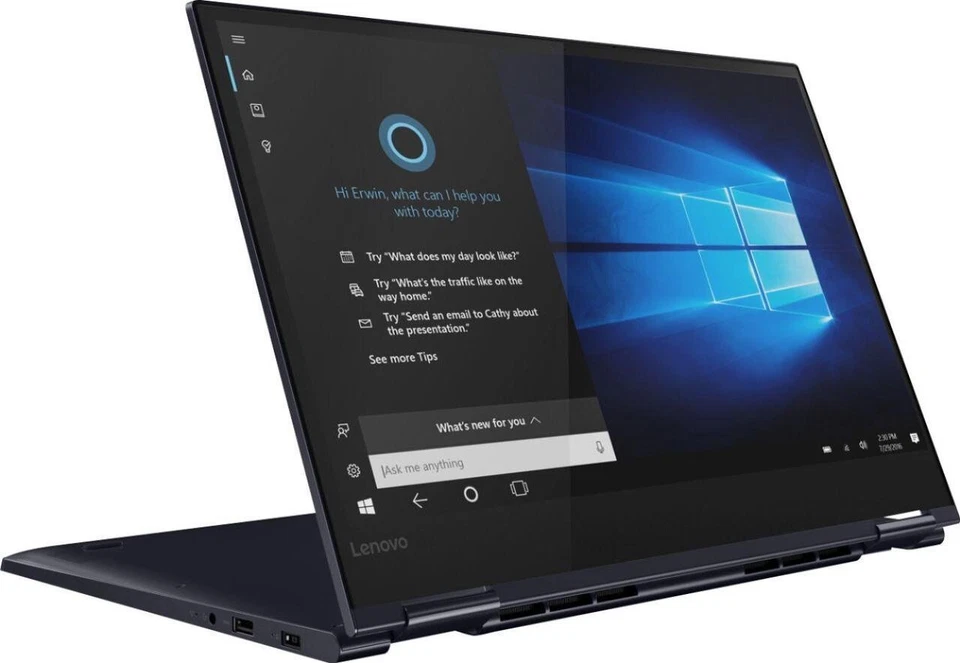 Lenovo Yoga 730 15.6'' FHD Touch 2-in-1 Laptop 12G/256GB i5 8-8265U Win 10-Blue - Image 2 of 4