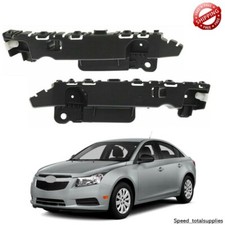 Front Bumper Bracket Fit 2011-2015 For Chevy Cruze Left Right 2pcs Set Front Bumper Bracket Fit 2011-2015 For Chevy Cruze Left Right 2pcs Set