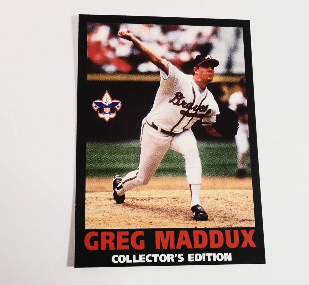 Atlanta Braves HOF Greg Maddux BSA 1998 Collectors Edition MLB
