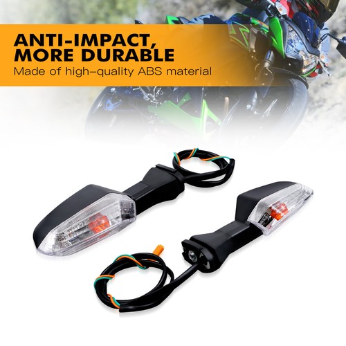 Par de luces indicadoras de señales de giro para Kawasaki ZRX 1200 2009-2016 2017 2018 - Imagen 3 de 8