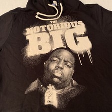 The Notorious B.I.G. Hoodie Brooklyn Mint 2013 Size Large Divided Tag Biggie