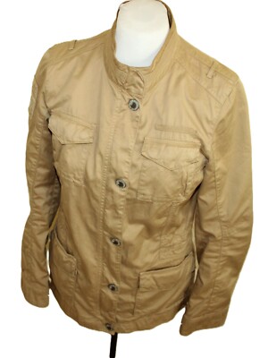 Napapijri Jacke Damen Gr S Anorak Jacket Kurzmantel Braun