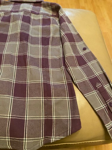 Bnwt Trespass ladies Mindy long sleeved checked shirt size S - Foto 11 di 12