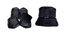 1964- 1965 Ford Mustang Coupe Standard Black Seat Upholstery Complete Set Fr