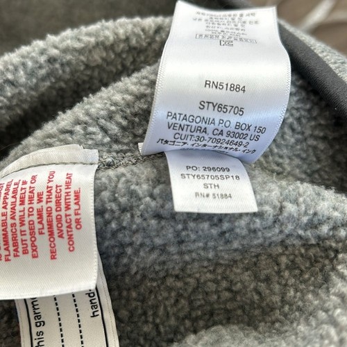 Patagonia Big Boys' Better Sweater® 1/4-Zip Grey Size XXL (16/18) - Picture 8 of 8