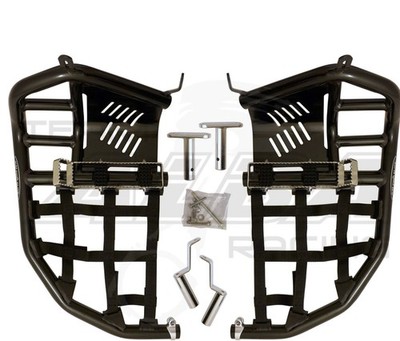 Yamaha Raptor 350   Nerf Bars with heel guards    Alba Racing  blkblk 209 T8 BB