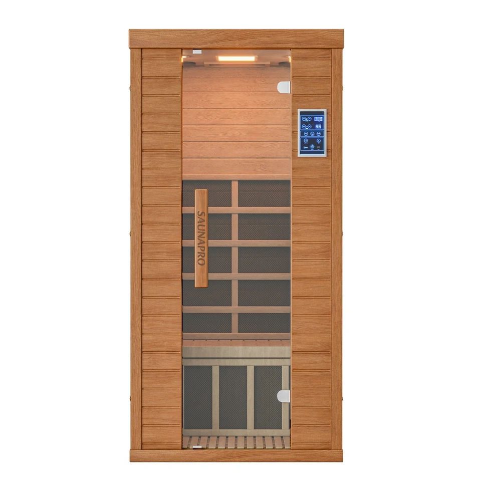 1- Person Infrared Sauna, Remotely Controllable Indoor Sauna, Low EMF 1200W/120V - Image 2 of 4