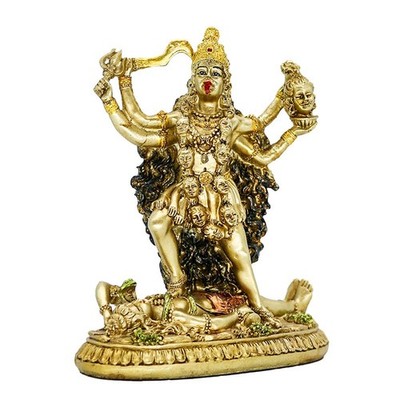 Hindu Goddess Kali Statue Sculpture Indian God Decorative Antique Idol India God