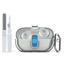  Upgrade Secure Lock for Beats Solo Buds 2024 Case Cover with Cleaner Kit, C...
