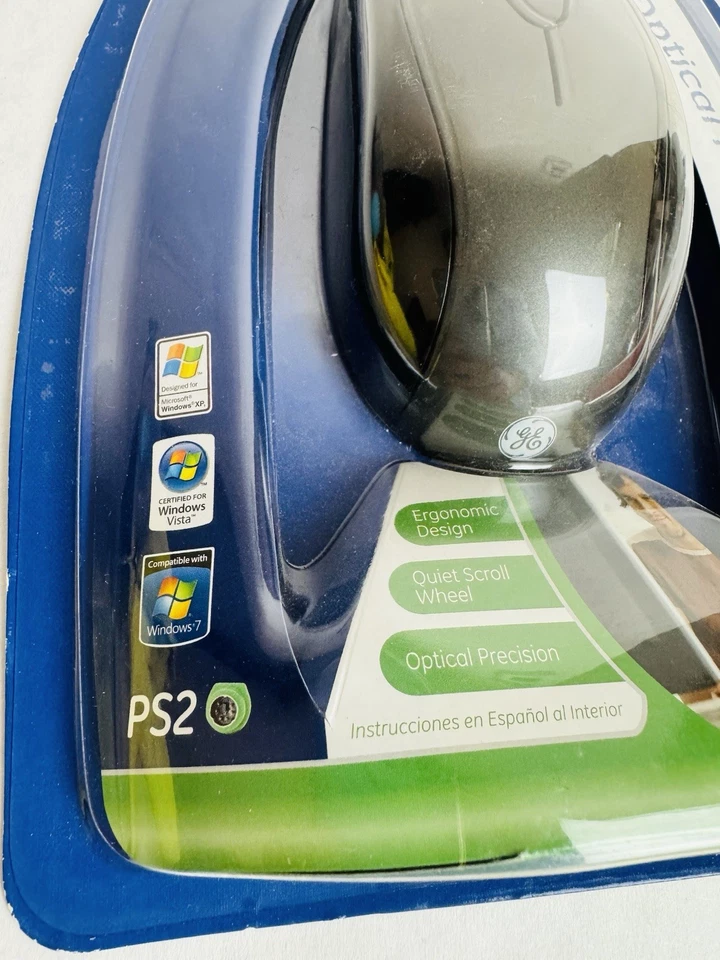 NEW GE Optical Mouse 98529 Laser USB - Image 2 of 4