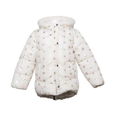 Next, Winterjacke, Mädchen, Größe: 122, Beige/Mehrfarbig, Polyester #3AT