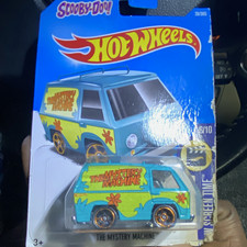2015 Hot Wheels Screen Time Scooby-Doo Mystery Machine Van Diecast Blue/Green