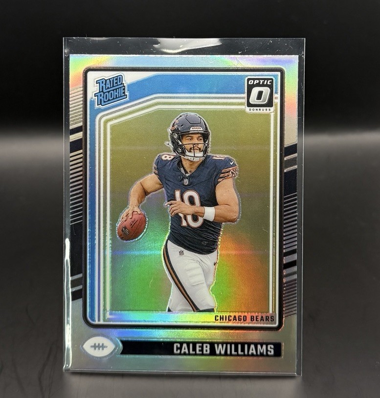 2024 Panini Donruss Optic - Rated Rookie Caleb Williams #201 Holo Prizm (RC)