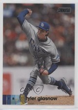 2020 Topps Stadium Club Black Foil Tyler Glasnow #250 1s8