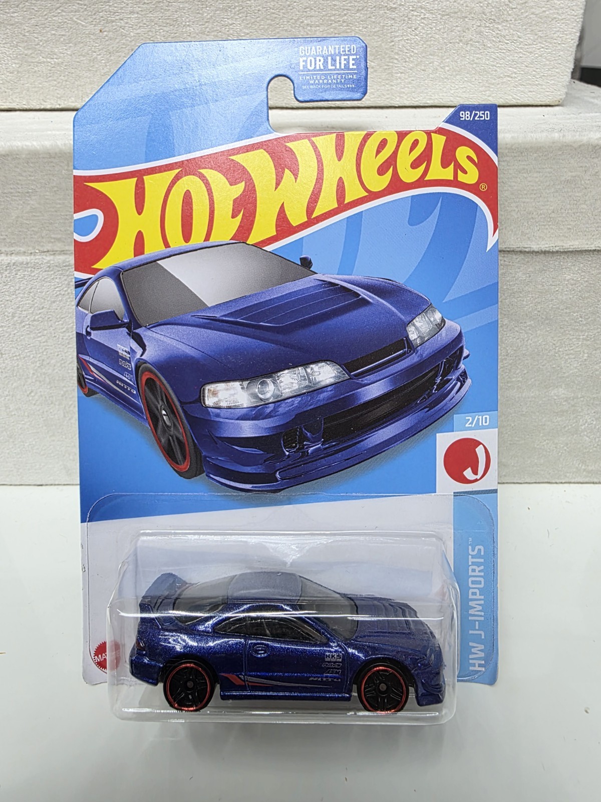 Hot Wheels 2022 Custom '01 Acura Integra GSR Blue HW J-Imports Dollar General