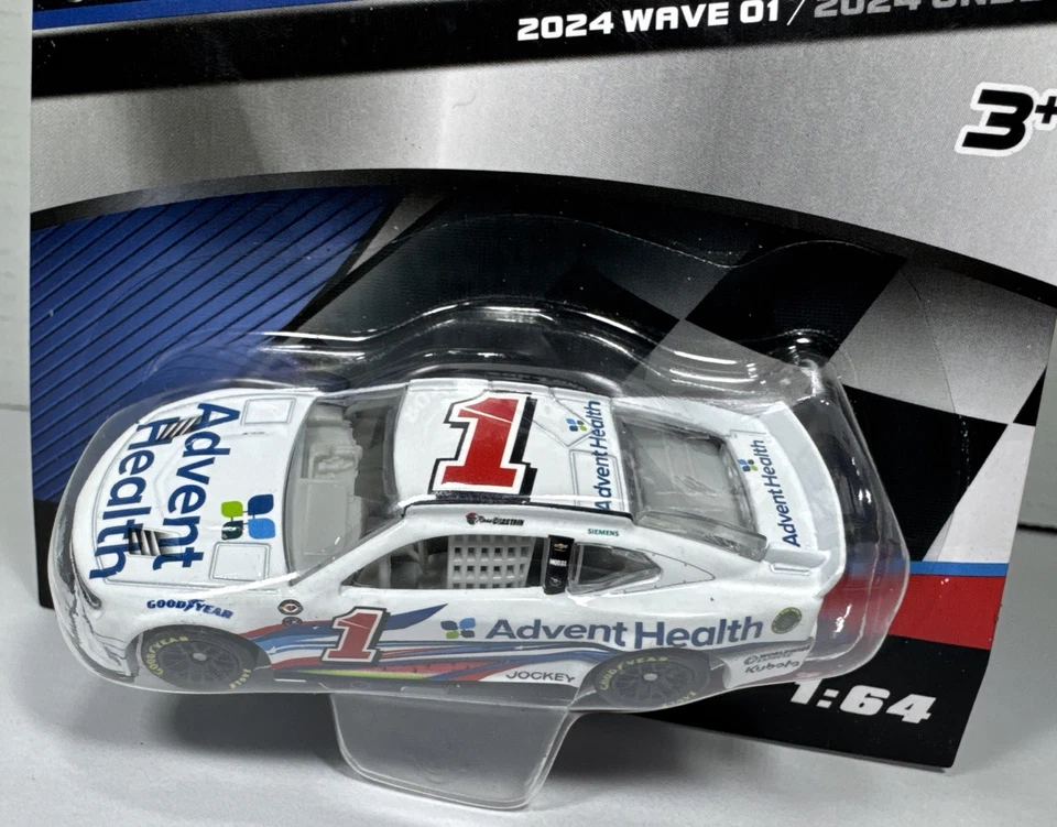 Ross Chastain #1 Advent Health 1/64 1:64 NASCAR Authentics 2024 Wave 01 Diecast  Foto 2 de 3