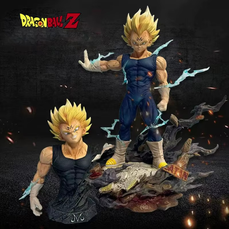 Figura Dragon Ball Z Ma Jin Vegeta, Figura De Dibujos Animados De 22 Cm, Figura