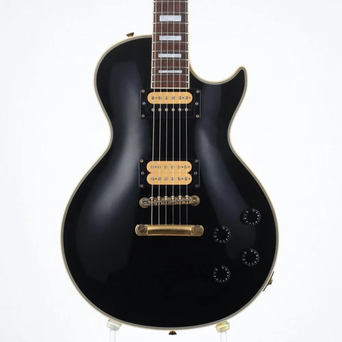 Edwards ELP-95C Black Used Maple Top Mahogany Back Body w/Soft Case
