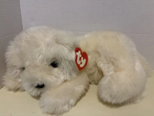 Vintage Ty Honey Dog 1995 Plush Stuffed Animal Beanie Baby