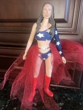 Custom 1/6 Figure 12” Tbleague Phicen Female Woman