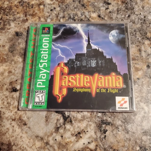 Ps1 - Castlevania Symphony Of The Night **CASE AND MANUAL ONLY**