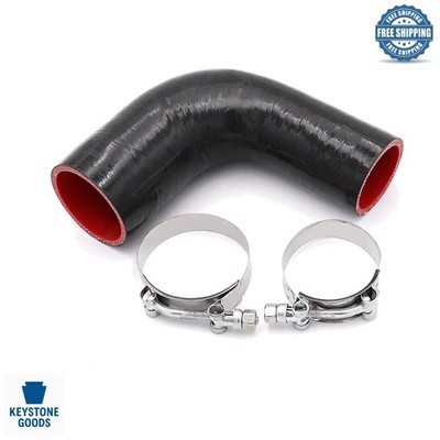 90° Silicone Hose Reducer Kit with Clamp, 2-2.5 Inch, High Temp & UV Resistant