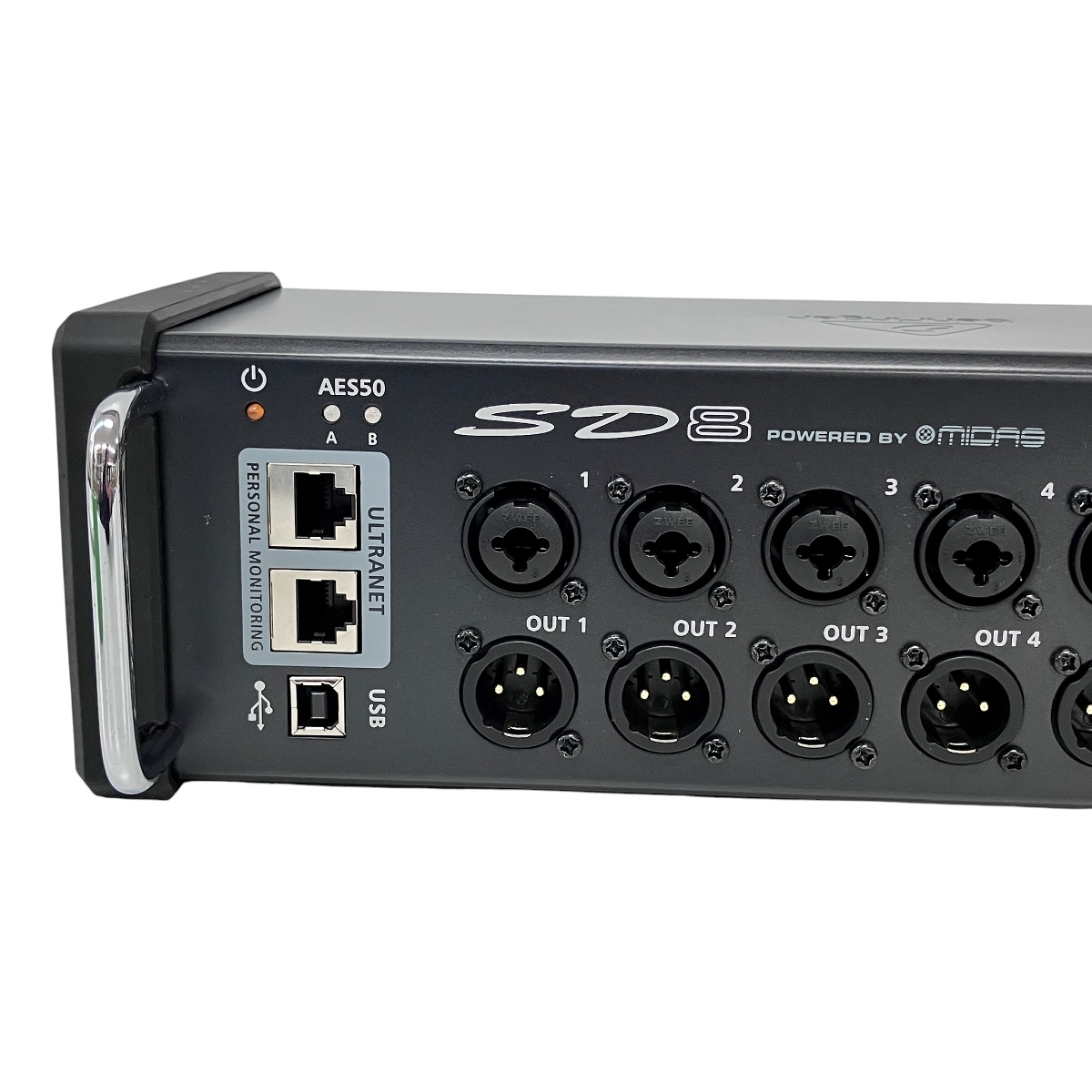 Behringer SD8 Stage Box 8 Midas Preamps AES50 Ultranet Digital