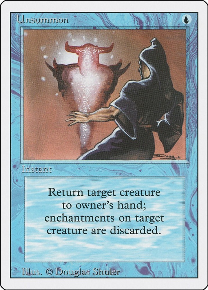 MP - Unsummon 3ED - 87 Revised Edition