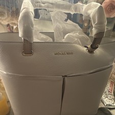 Michael Kors Bedford Extra Small Tote White D...
