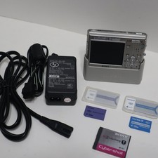 Sony Cyber-Shot DSC-T1 5.0MP Digital Camera Silver Read Description 