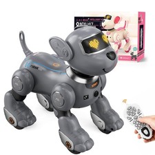 Robot Dog, Remote Control Programmable with Touch and Music Interaction, Mode...
