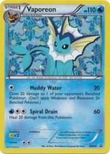 Vaporeon - BW89 - Promotional - BW Black Star Promos #BW89 Pokemon TCG