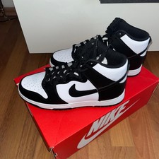 Nike Air Dunk High Retro Schwarz Weiß Größe 40