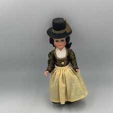 Vintage European Souvenir Doll Blinking Eyes