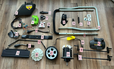 Replacement Parts for Greenworks 18
